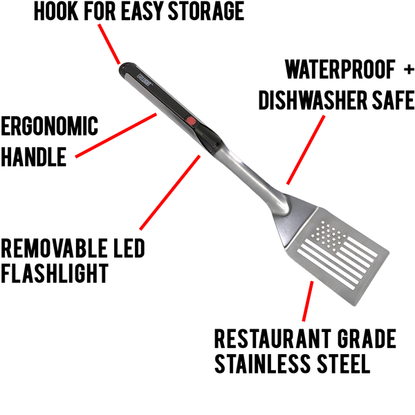 Grillight Spatula - USA Flag Edition - Grillight.com