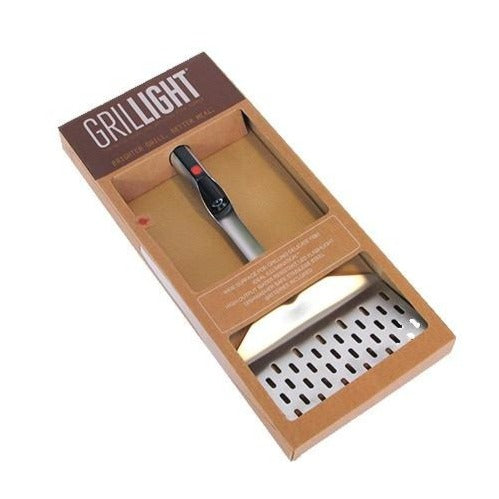 A Giant Edition Grillight LED Spatula in its original packaging.